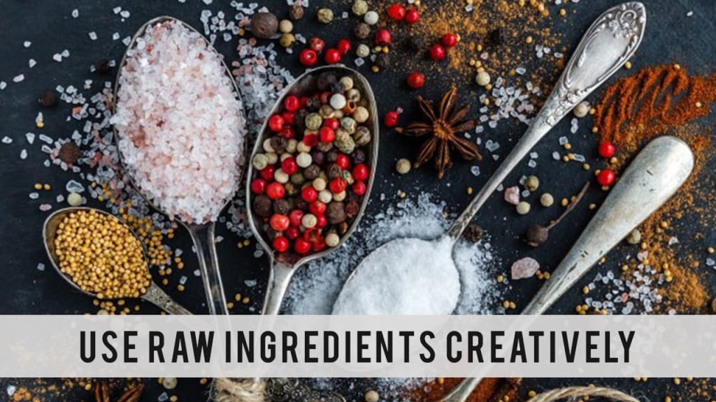 Use Raw Ingredients as Props 